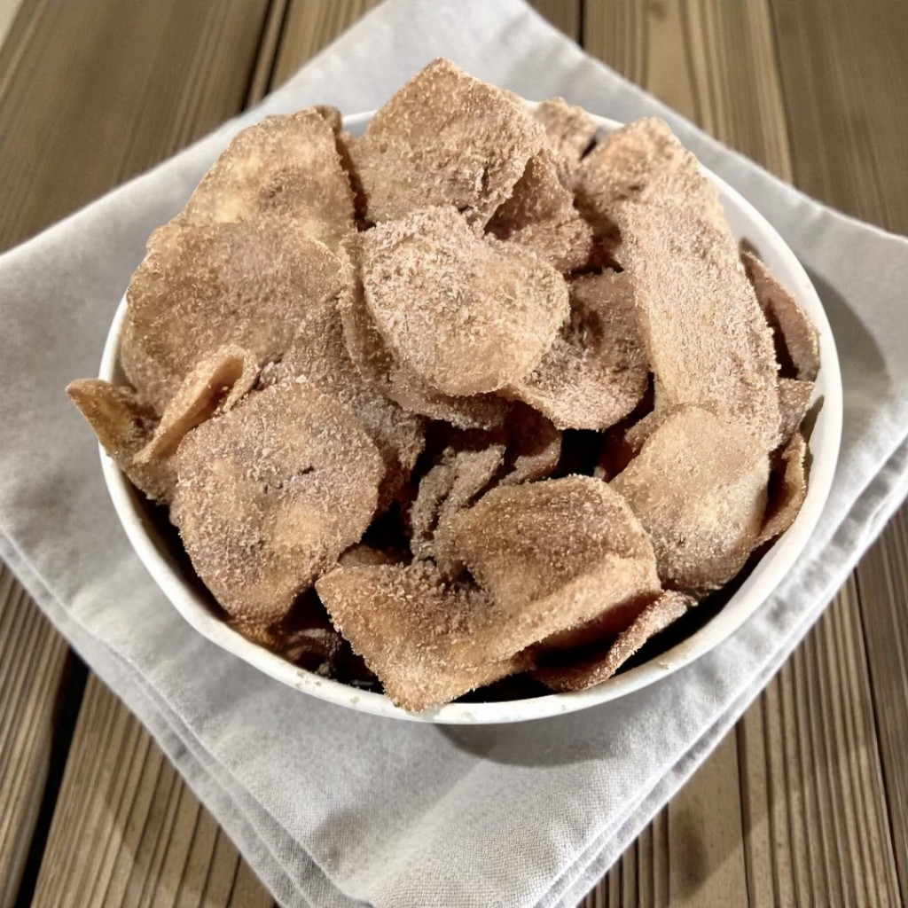 Promo Murah 500gr Kripik Pisang Koin Dengan Rasa ( COKELAT ) | Keripik Pisang Oleh-Oleh Khas Lampung