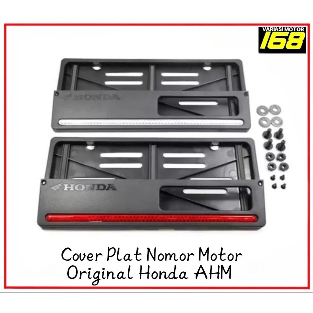 Cover Plat Nomor Motor Original Hnd AHM