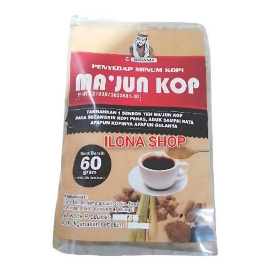 Ma'jun Kopi Spesial Premium Penyedap Minum Kopi Khas Arab Untuk Stamina Pria/Makjun/Majun Bubuk