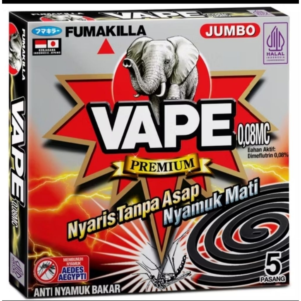 Fumakila Vape obat nyamuk bakar premium