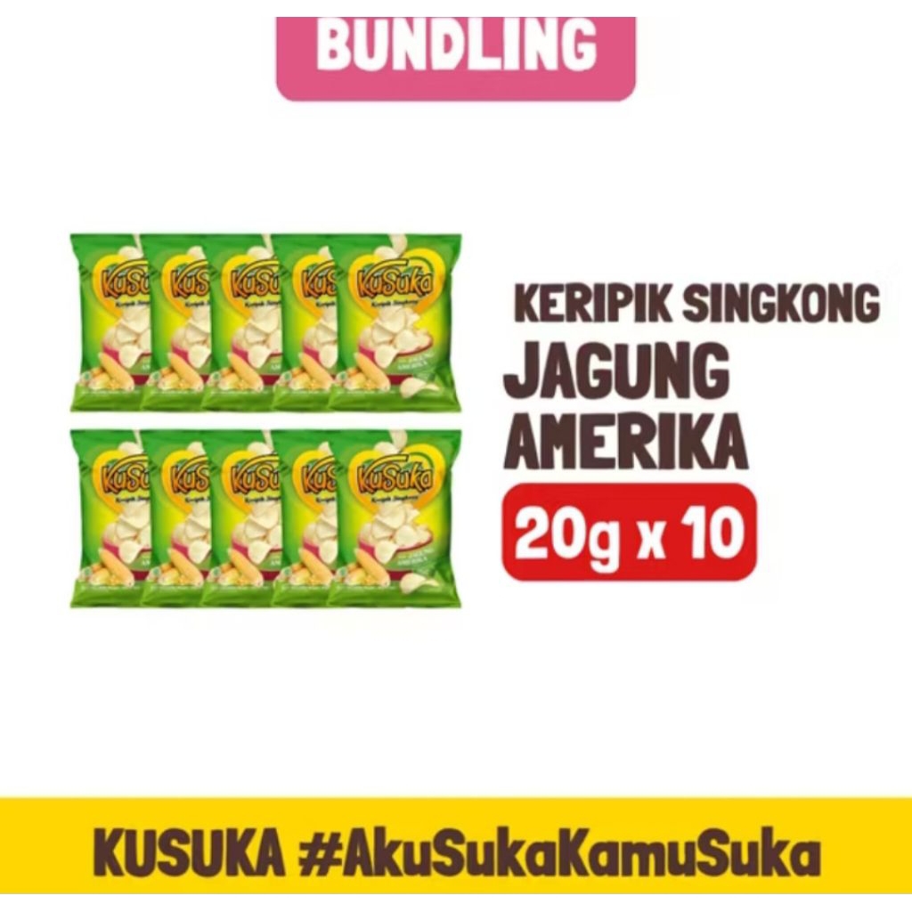 Kusuka jagung amerika 20 gram / Kusuka Kari ayam 20 gram