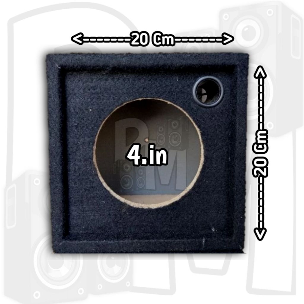 Box speaker 4 inch SUBWOFER Kotak Bass mantap