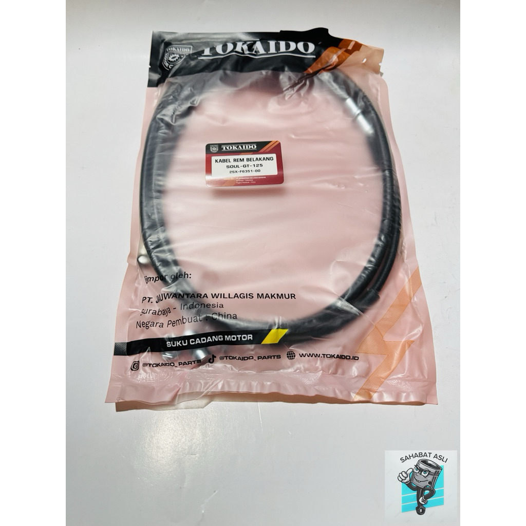 KABEL TALI REM BELAKANG MIO SOUL GT 125 TKD