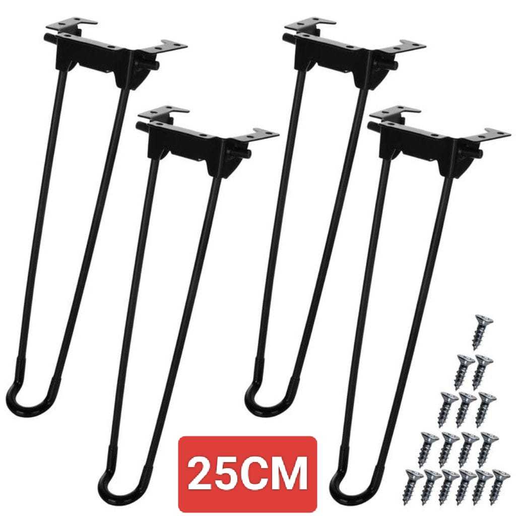 Kaki Meja Lipat 25cm Meja Kopi Konsol Lipat Serbaguna Kaki Meja Portabel Bahan Besi Tebal