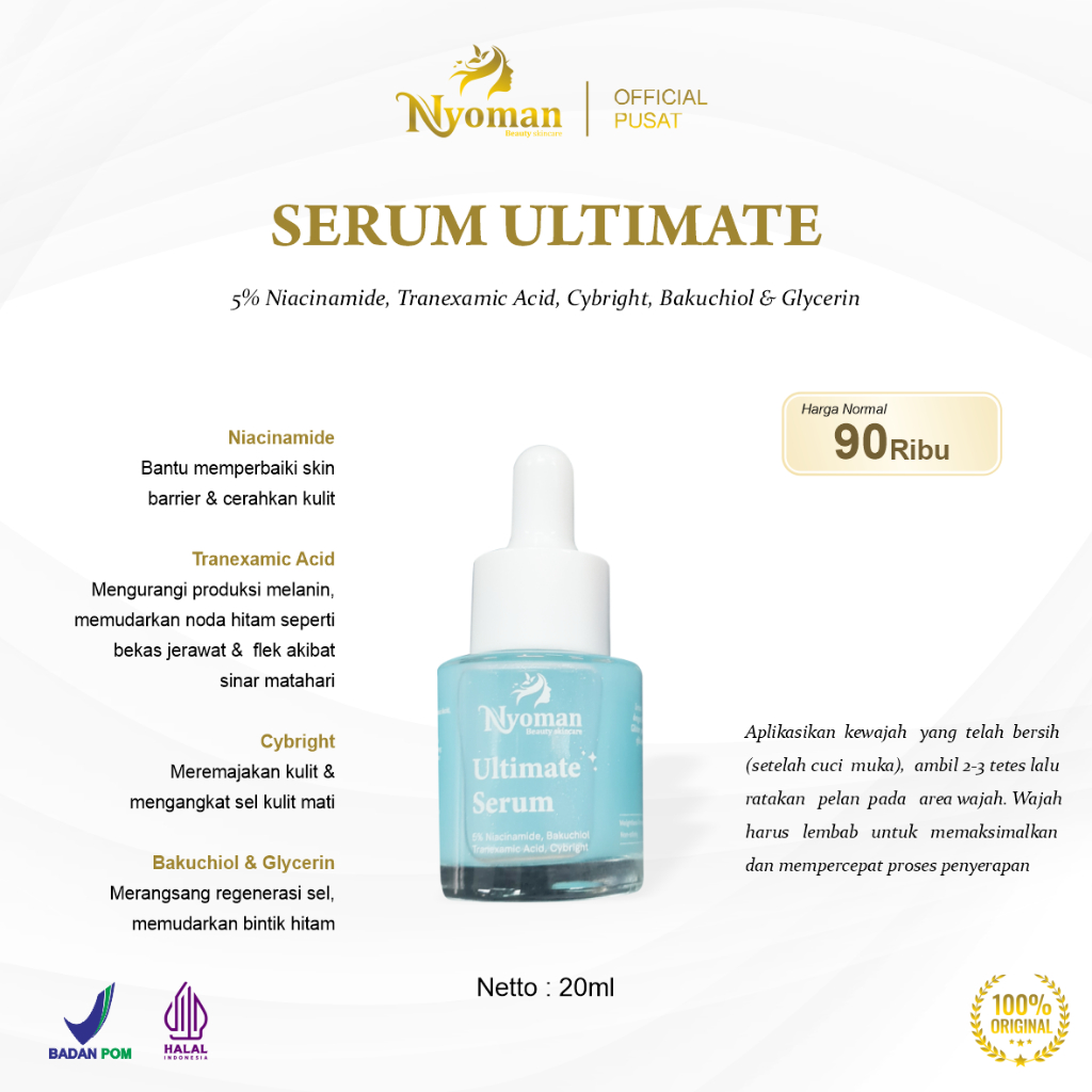 SERUM FLEK ULTIMATE || NYOMAN SKINCARE