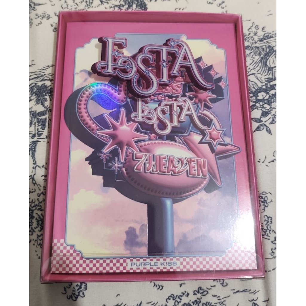 [booked] PURPLE KISS - 1ST SINGLE ALBUM -  FESTA MAIN VER. (unselaed)