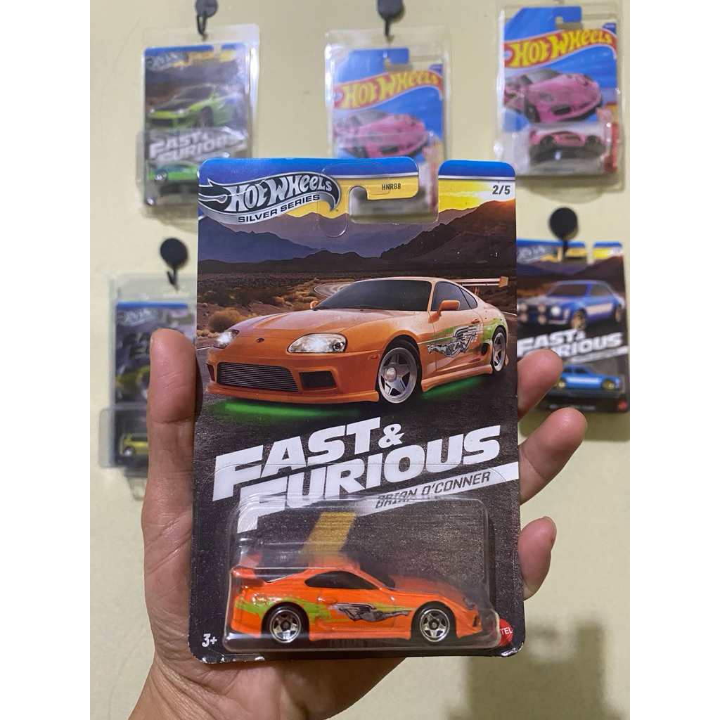 HOT WHEELS FAST & FURIOUS TOYOTA SUPRA OREN