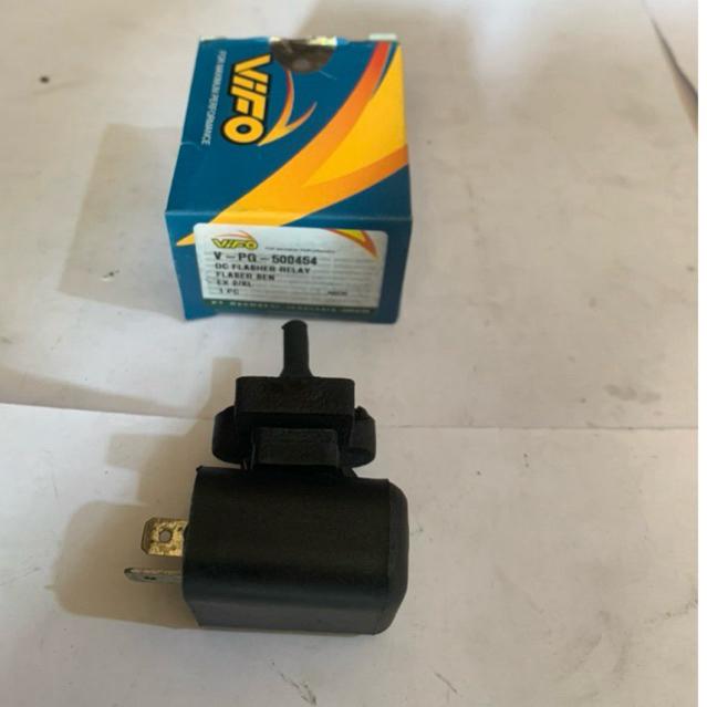 Flasher Flaser Plaser Lampu Sen Vespa Pxe Excel VIFO kabel 2 soket 2 Khusus pake aki dc
