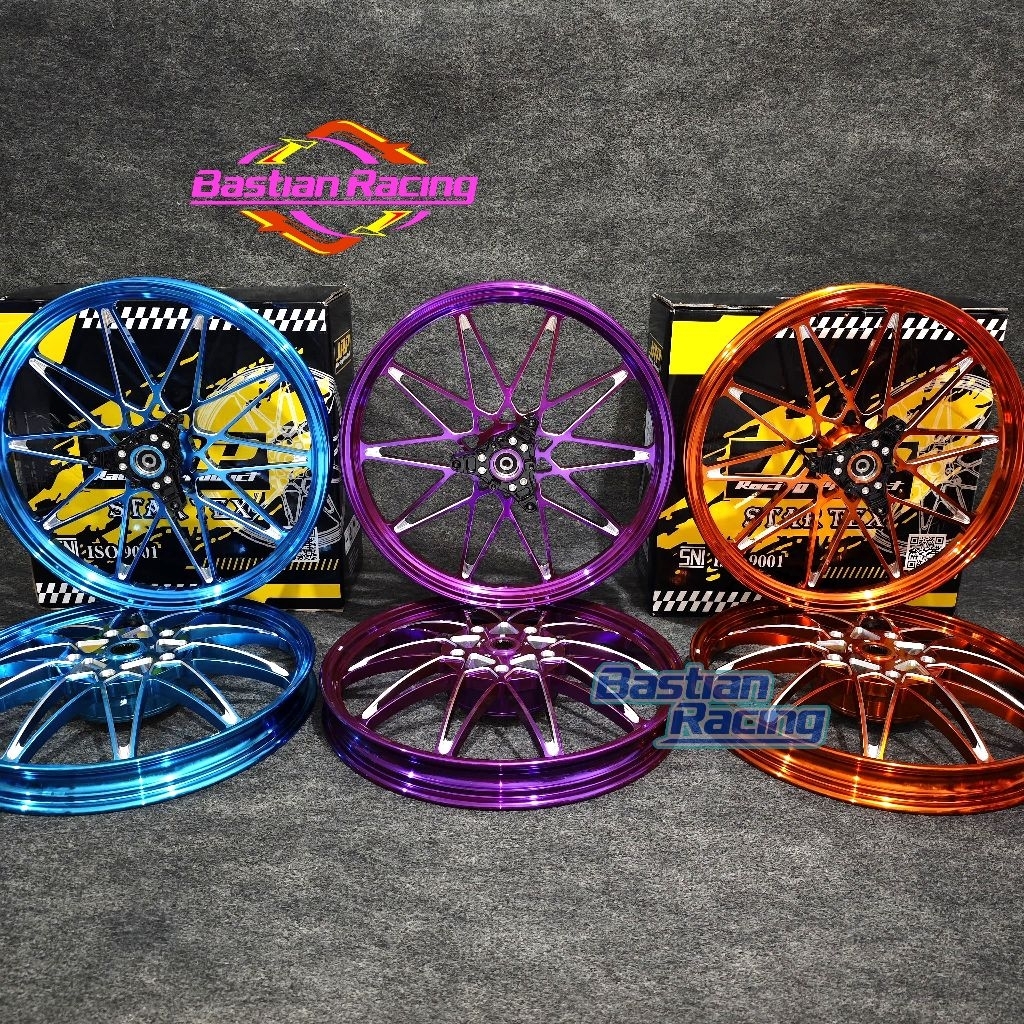 VELG AEROX RING 17 JRP STARTEX RING 17 LEBAR 17X160 17X160 VELEG AEROX NEW AEROX OLD FULL CNC JRP OR