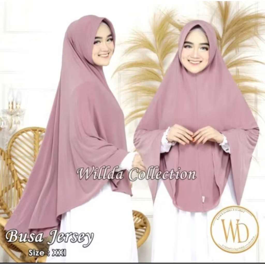 BERGO WILLDA COLLECTION XXL//JILBAB KHIMAR KERUDUNG BERGO WILDA