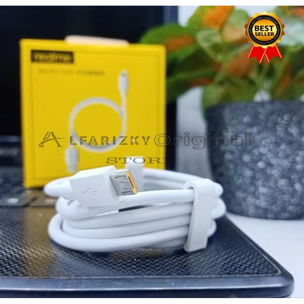 Kabel Data Micro Usb Realme C11 C15 C20 C21 C21Y Original 100% Vooc Fast Charging Kabel Data Usb Car