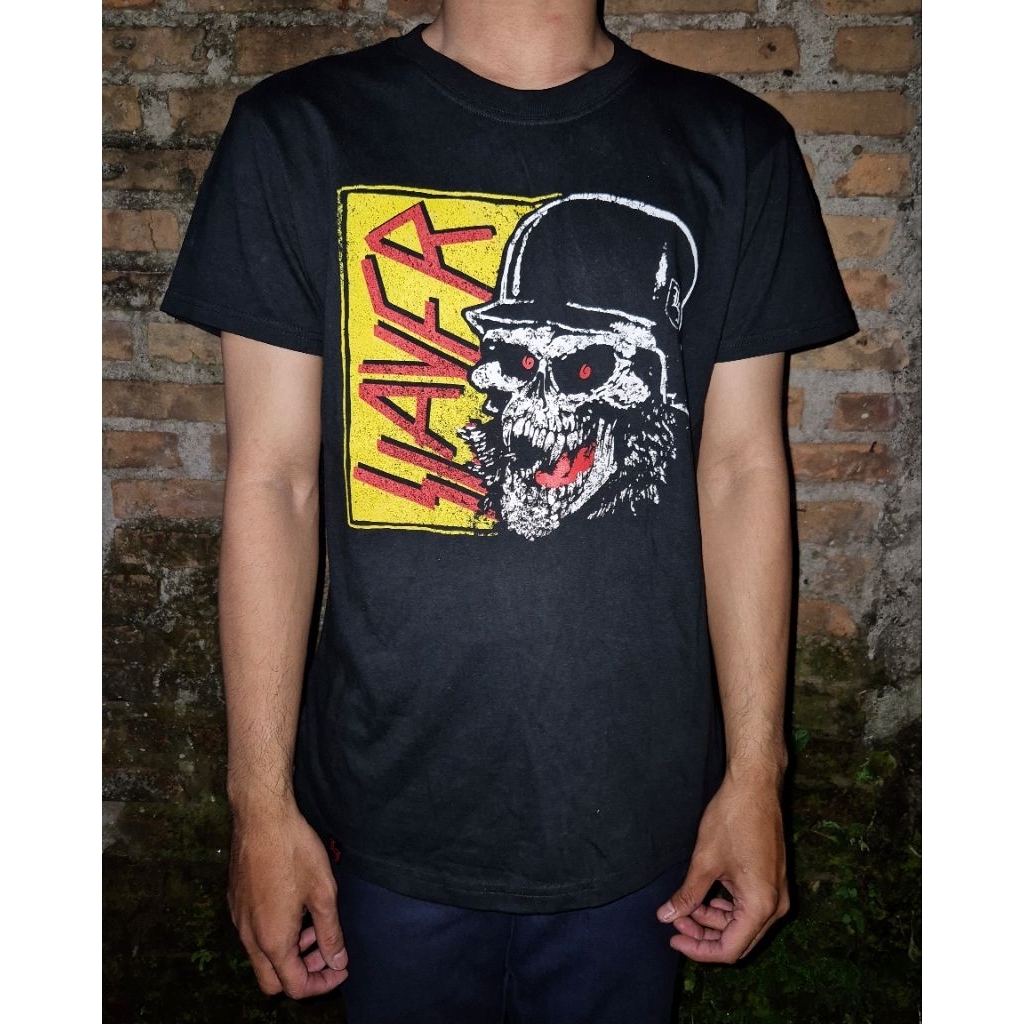 Kaos Lawless Jakarta X Slayer - Wehrmacht | Original