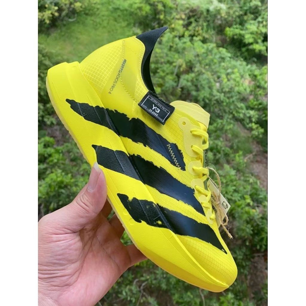Adidas Adizero Adios Pro 4 "Yellow/Black" Running Shoes