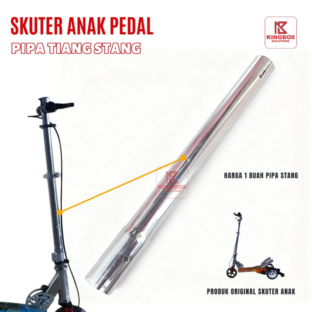Tiang Stang Skuter Anak Otoped Pedal Injak
