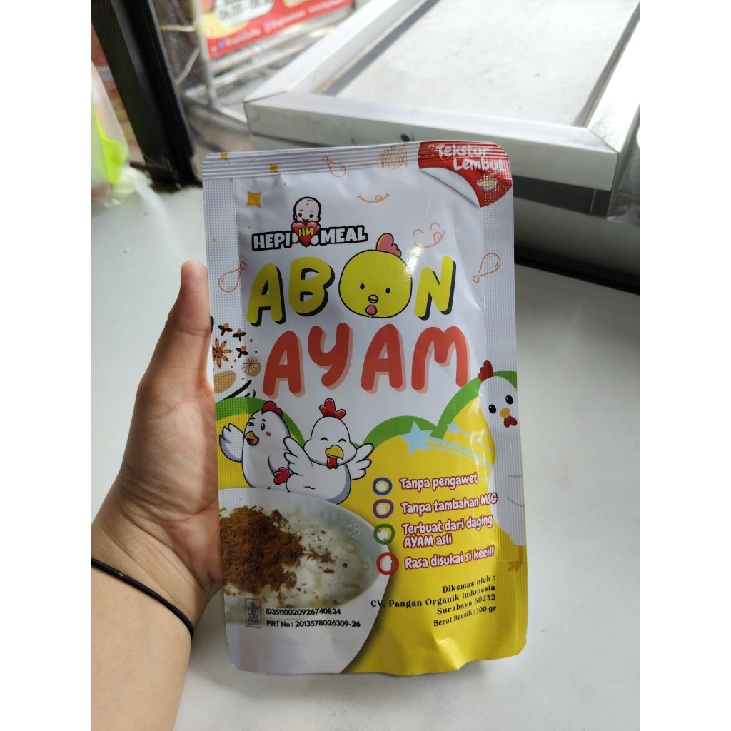 ABON HALUS HEPI MEAL UKURAN 100 GRAM