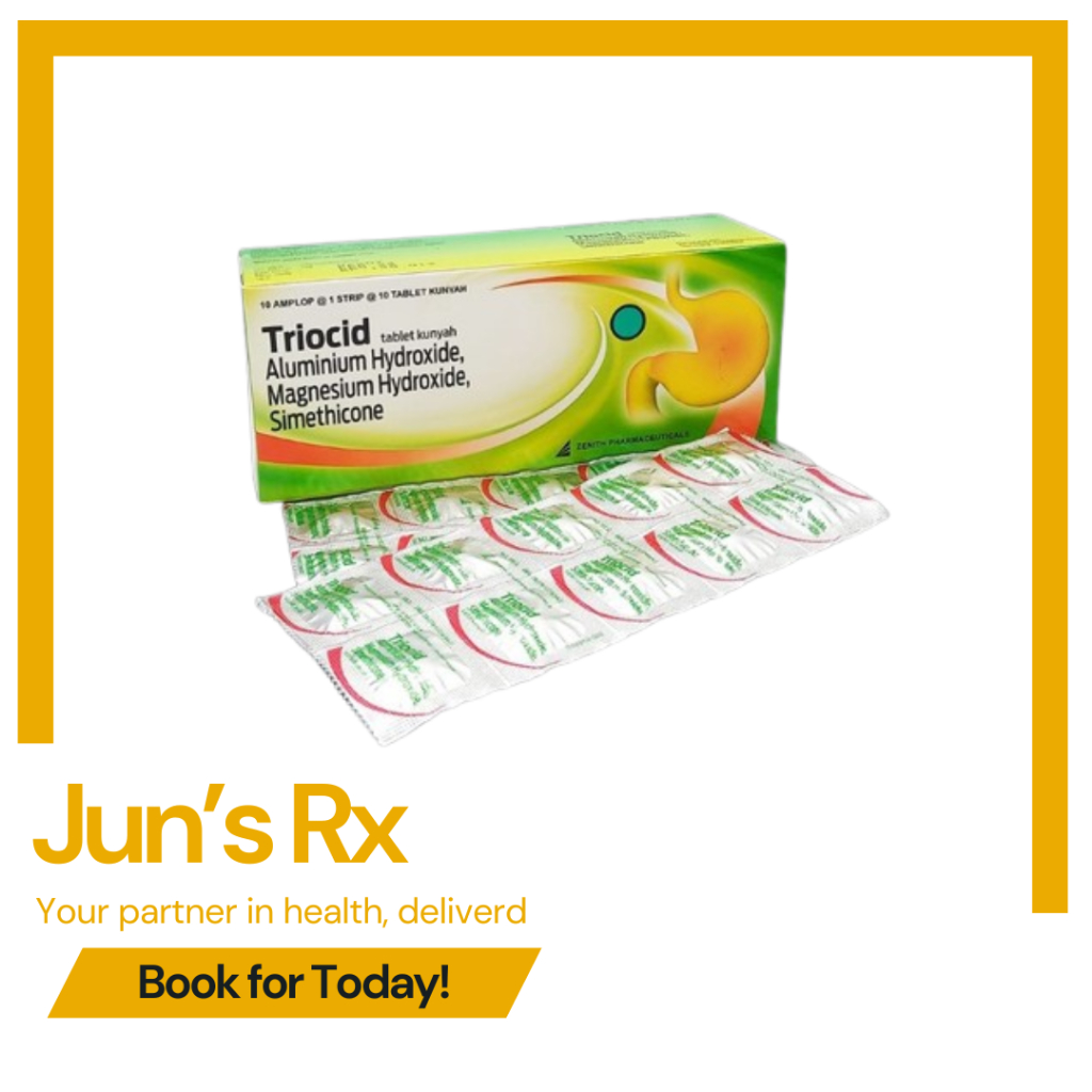 Triocid Strip 10 tablet | Triocid Tablet