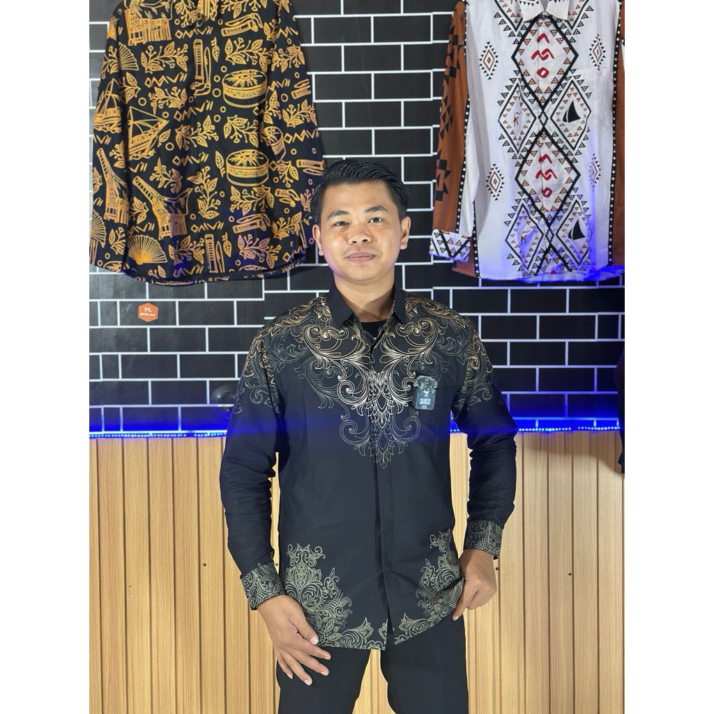 kemeja pria batik pria batik premium