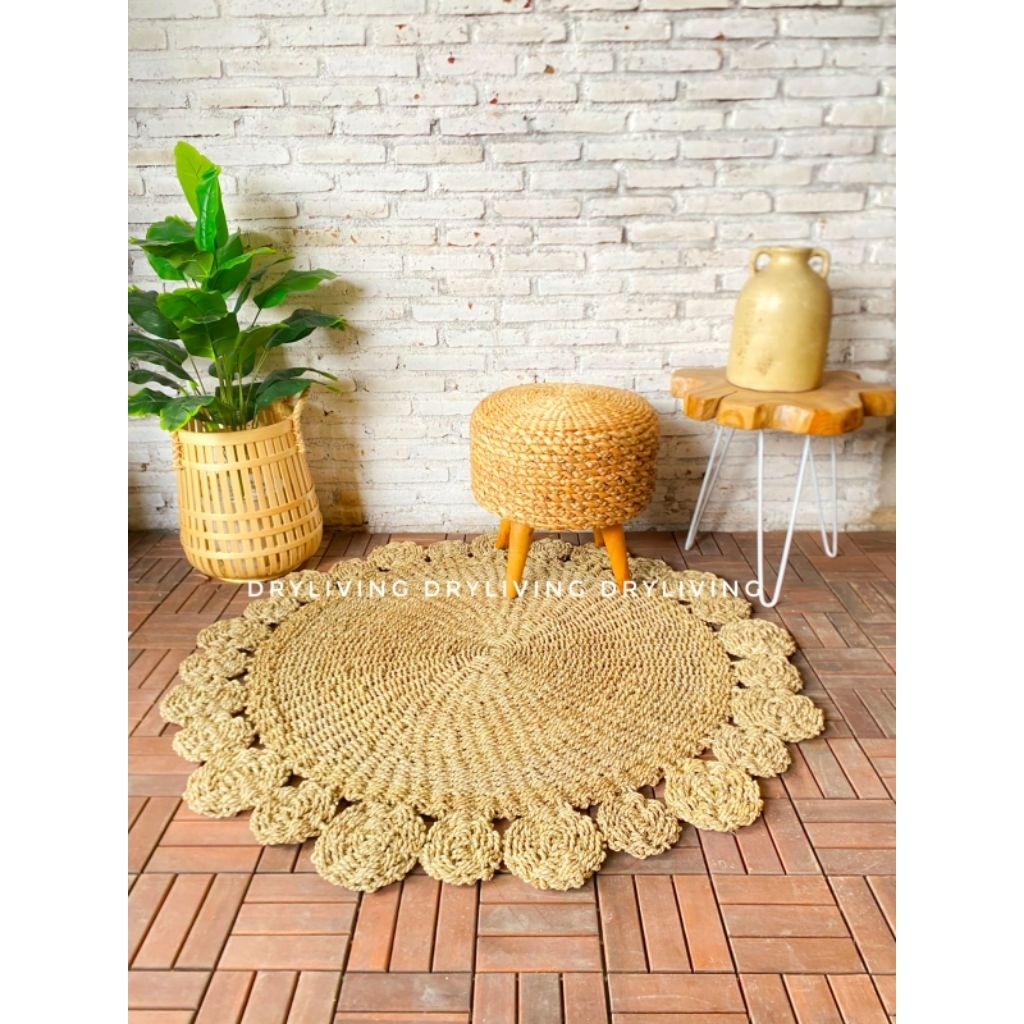 RUG SEAGRASS MOTIF MATAHARI