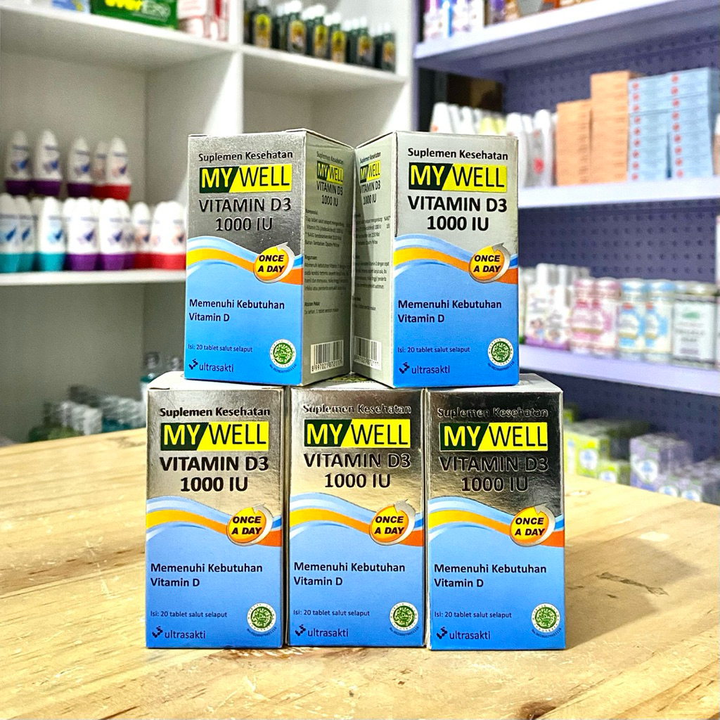 My Well Vitamin D3 1000 IU / Vitamin D3 1000 IU