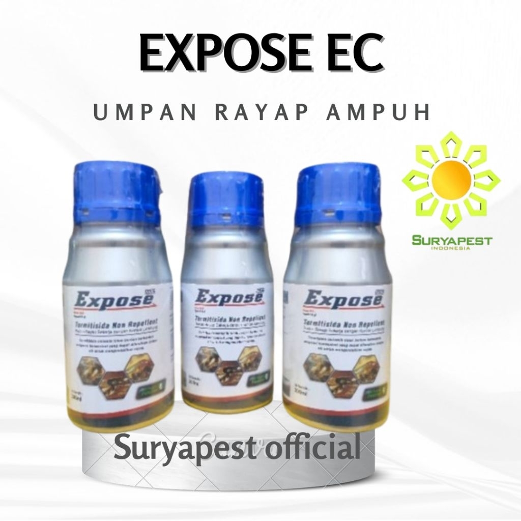 Expose 55 SC Anti Rayap Ampuh | Insektisida Fipronil 55 SC Pengendali Rayap Tanah & Kayu