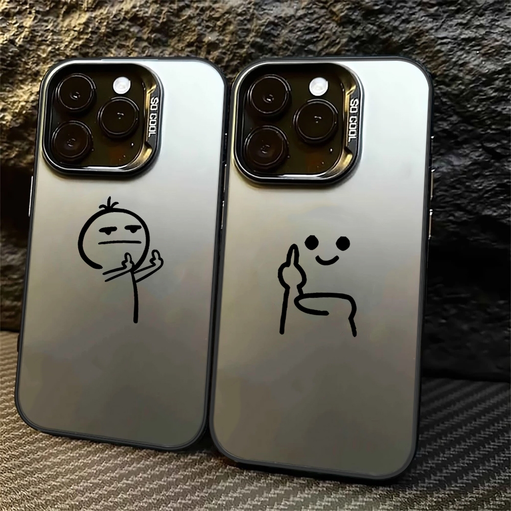 Premium matte Hard Casing Hp Oppo Reno 14 Pro 5G Fucek Case Untuk Oppo Reno 14 5G Reno 13F 14F Casin