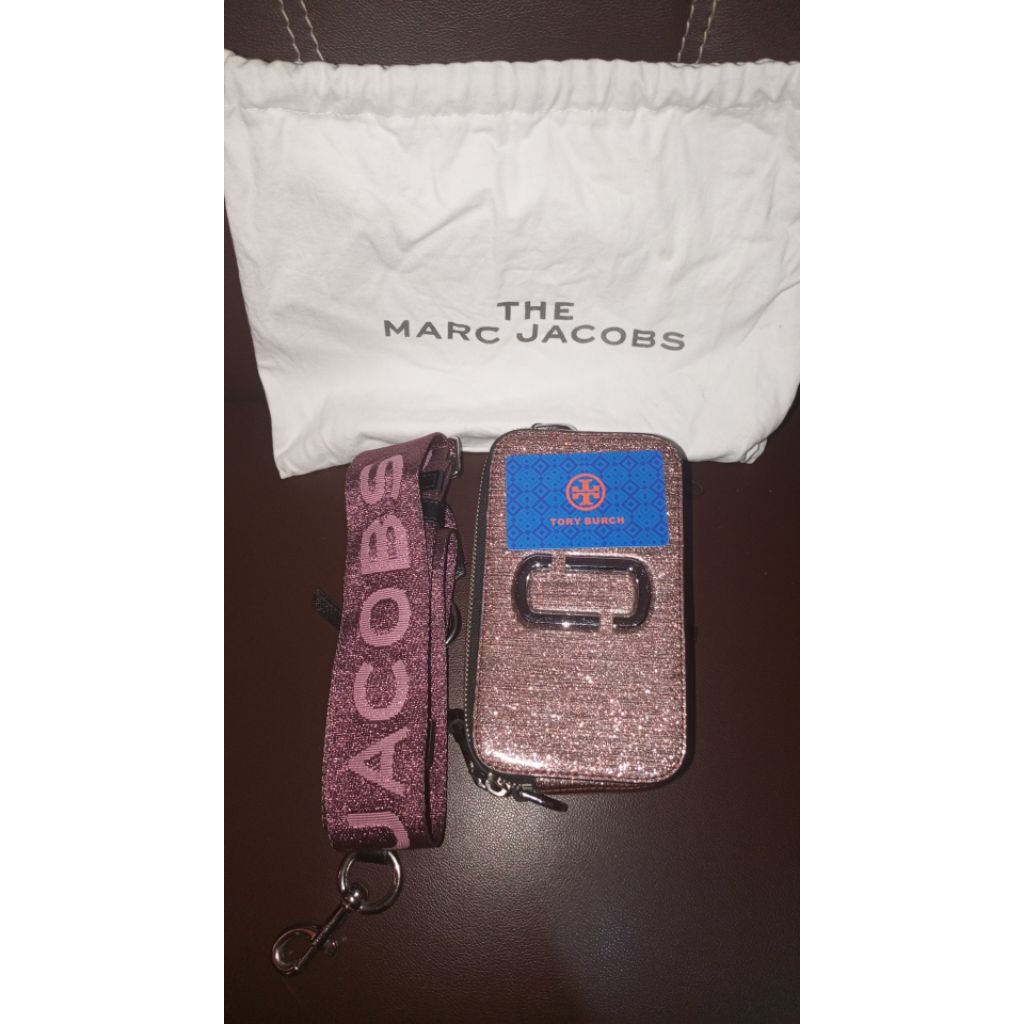 Tas Camera Marc Jacobs Pink Glitter (Second)