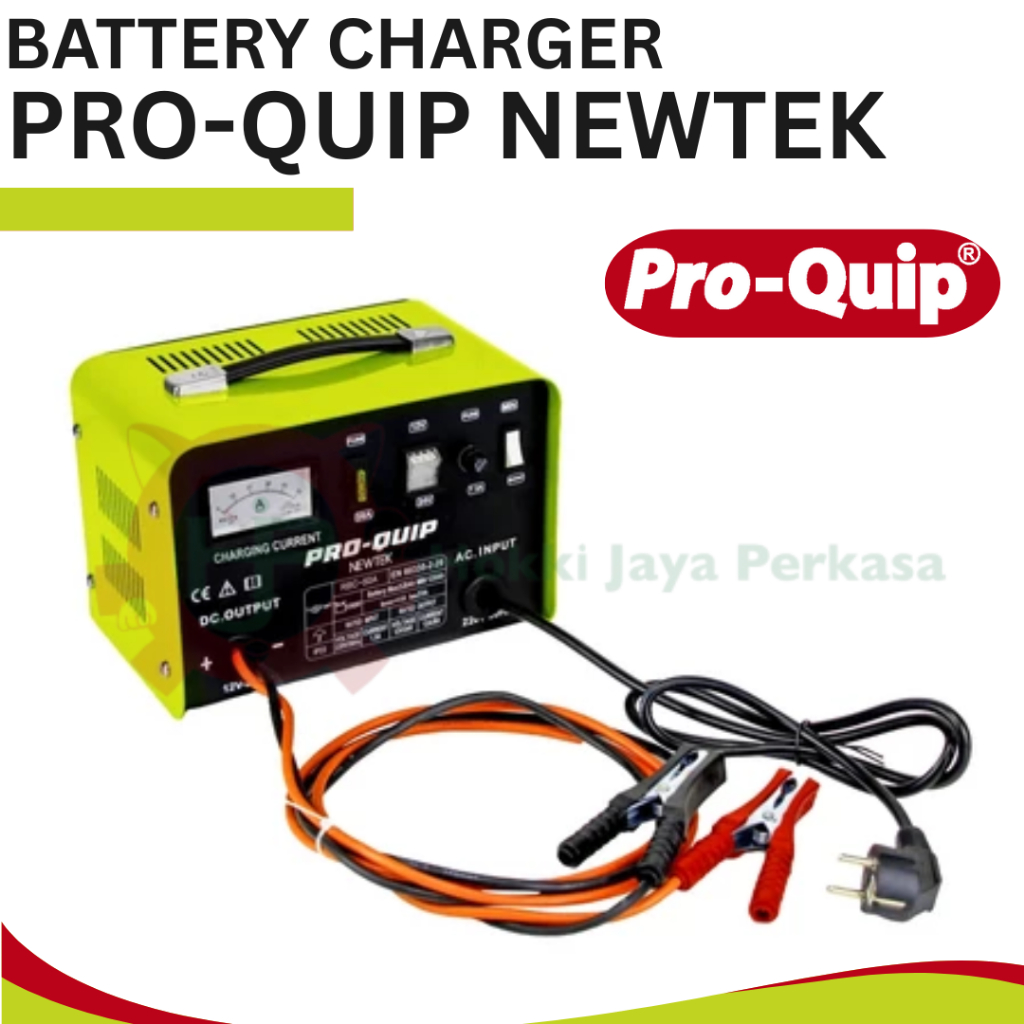 PRO-QUIP NEWTEK Accu Battery Charger / Pengisi Daya Aki RBC-10A/20A/30A/40A/50A