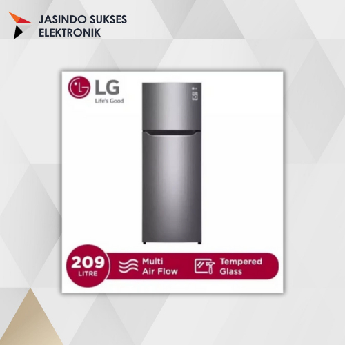 LEMARI ES LG 222SQIB KULKAS 2 PINTU