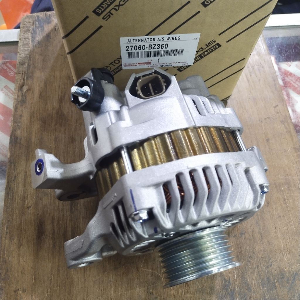 Alternator Assy Dinamo Ampere Toyota Calya Agya 2017-2022 Original 27060-BZ360