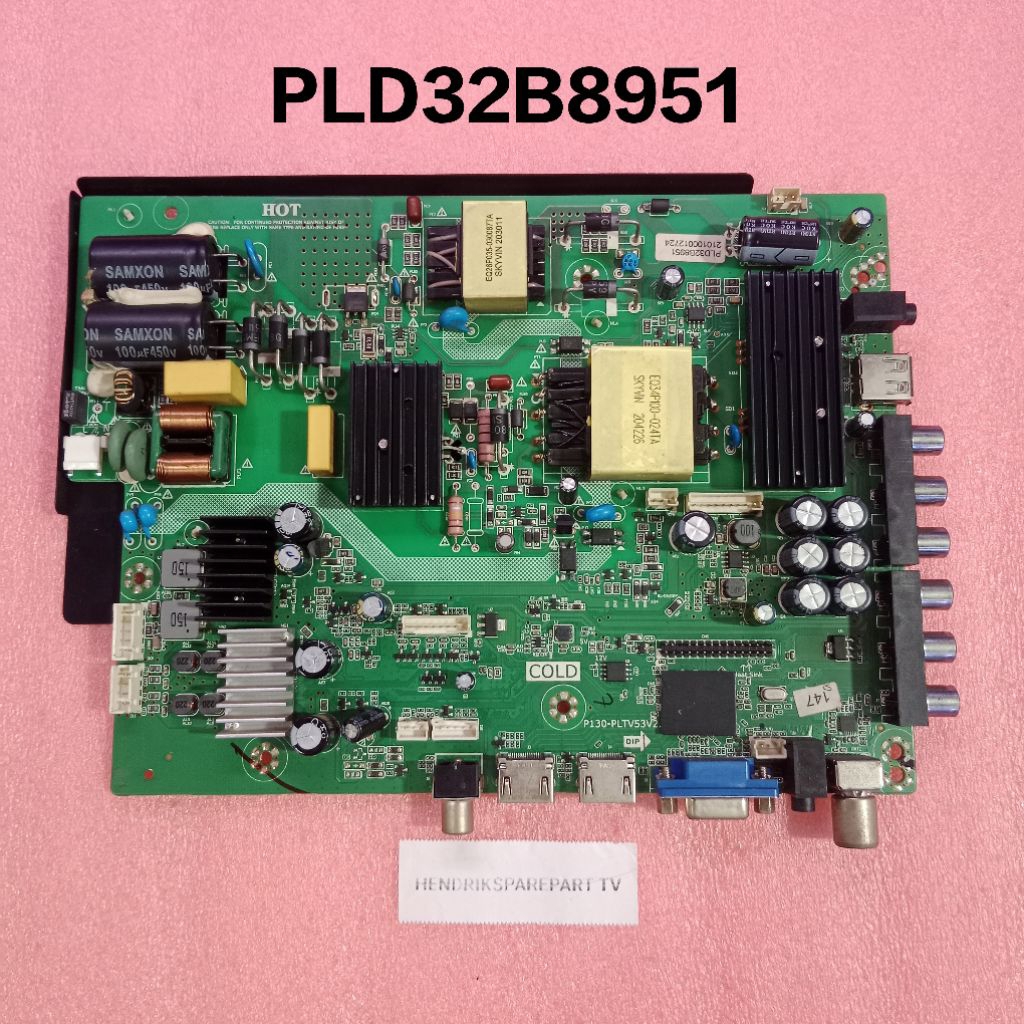 MB POLYTRON PLD32B8951 - MAINBOARD MESIN TV POLYTRON PLD32B8951