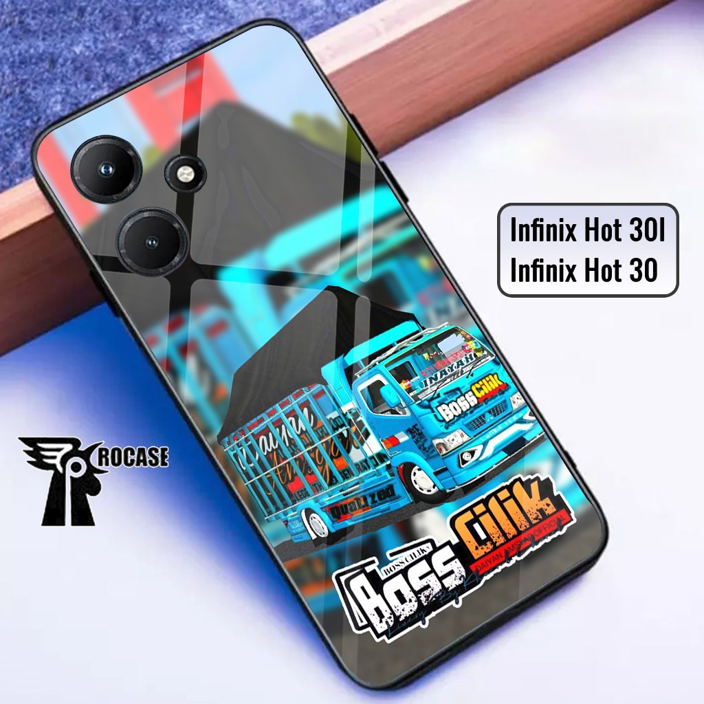 Case Infinix Hot 30i - Casing Hp Infinix Hot 30i Terbaru ( TRUK ) Softcase Hp Infinix Hot 30i - Sili