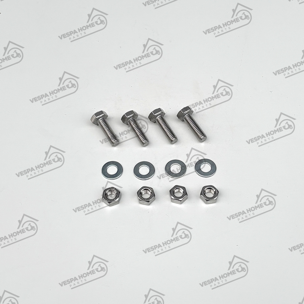 Baut plat nomer vespa Stainless 1 Set