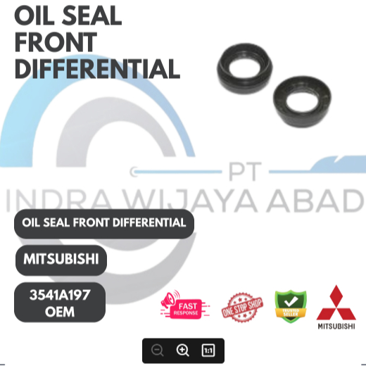 OIL SEAL FRONT DIFFERENTIAL PINION 3541A197 OEM QUALITY