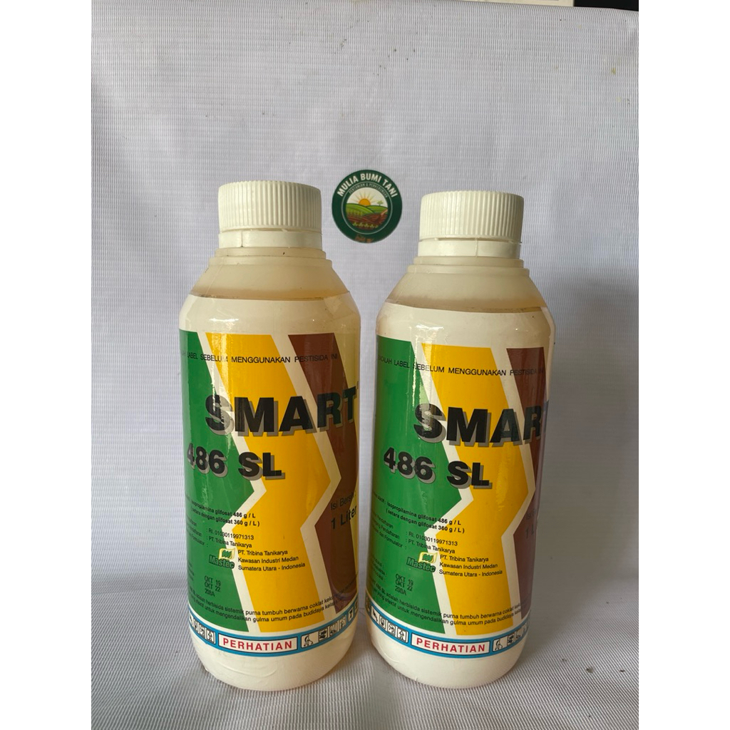Herbisida SMART 486 SL racun rumput sistemik sampai ke akar kemasan 1liter