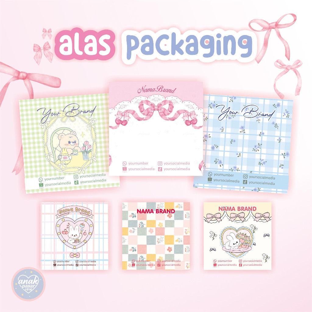 ALAS PACKAGING - GELANG - STRAP MASK - AKSESORIES - KALUNG - COVER PACKAGING - ALAS SOUVENIR CUSTOM