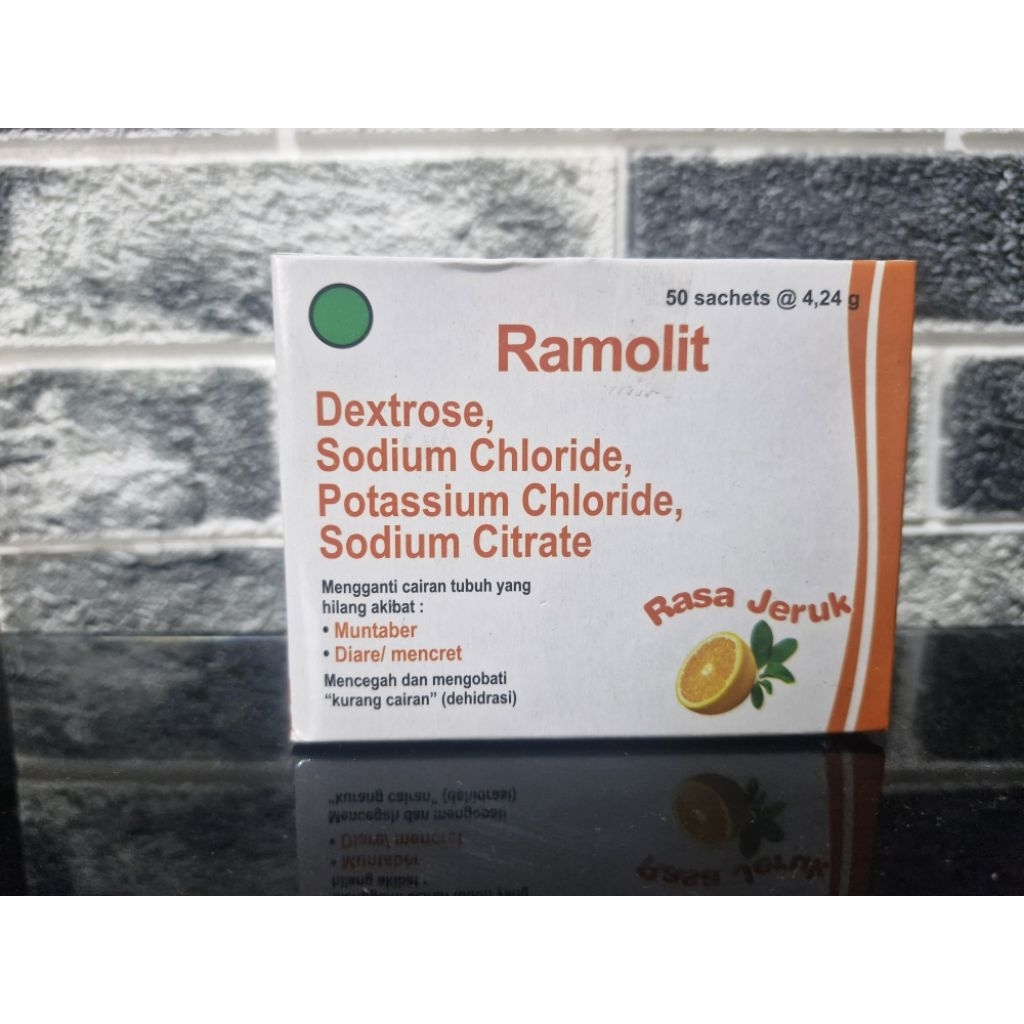 RAMOLIT BOX - Oralit Rasa Jeruk