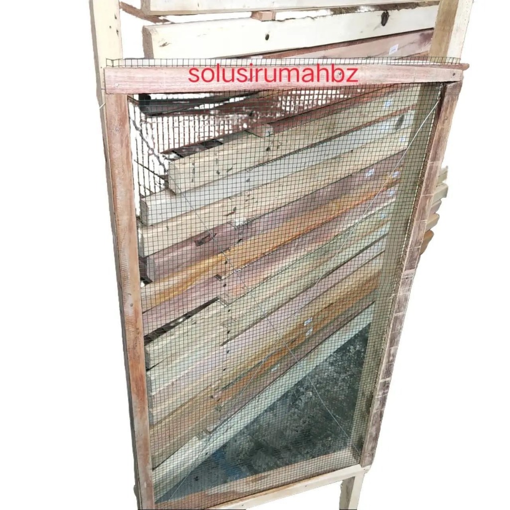 AYAKAN JADI LOKET 1/4 IN 53 X 132 X 7 CM KAYU WADUNG DENGAN PEGANGAN Perlengkapan perbaikan rumah