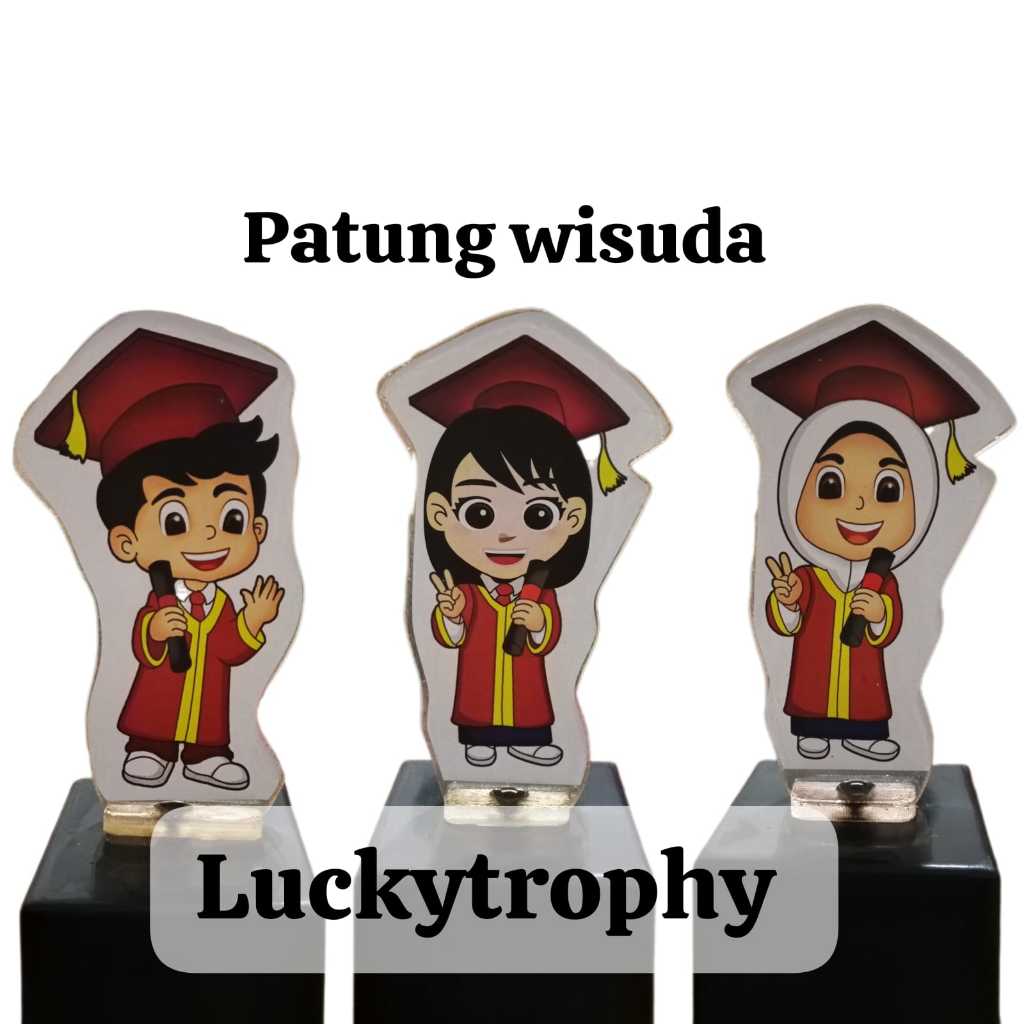 PALA PIALA| WISUDA | TROPHY WISUDA | PIALA WISUDA PIALA PATUNG WISUDA