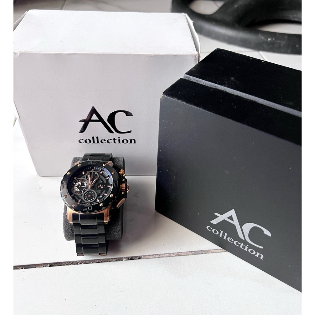 PRELOVED JAM TANGAN ALEXANDRE CHRISTIE 9205 MC FULLSET SECOND/BEKAS