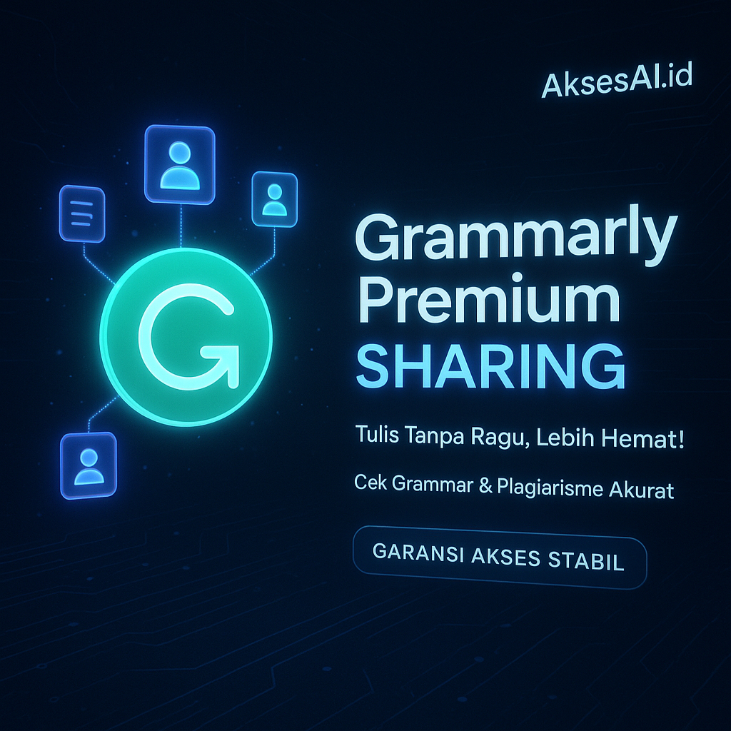 Akun Grammarly Premium Sharing | Tulisan Bebas Typo & Profesional | Durasi 1 Bulan