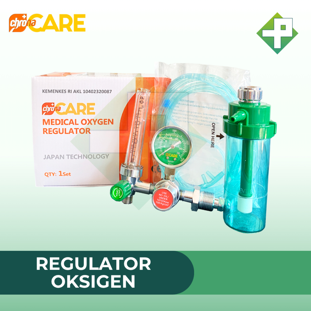Chrona Care Regulator Oksigen Medis | Regulator Tabung Oksigen | PENTALOGY