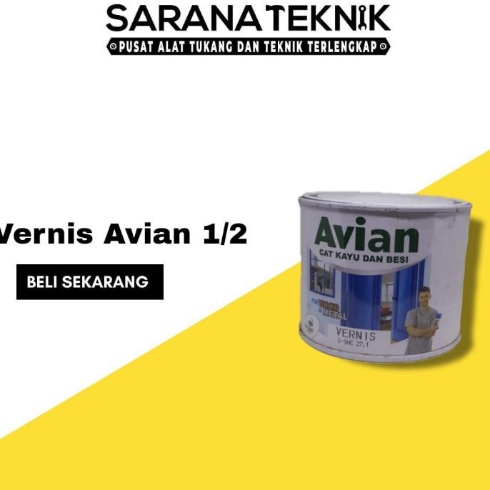 cat kayu dan besi 1/2kg / cat avian 1/2kg / cat besi 1/2kg