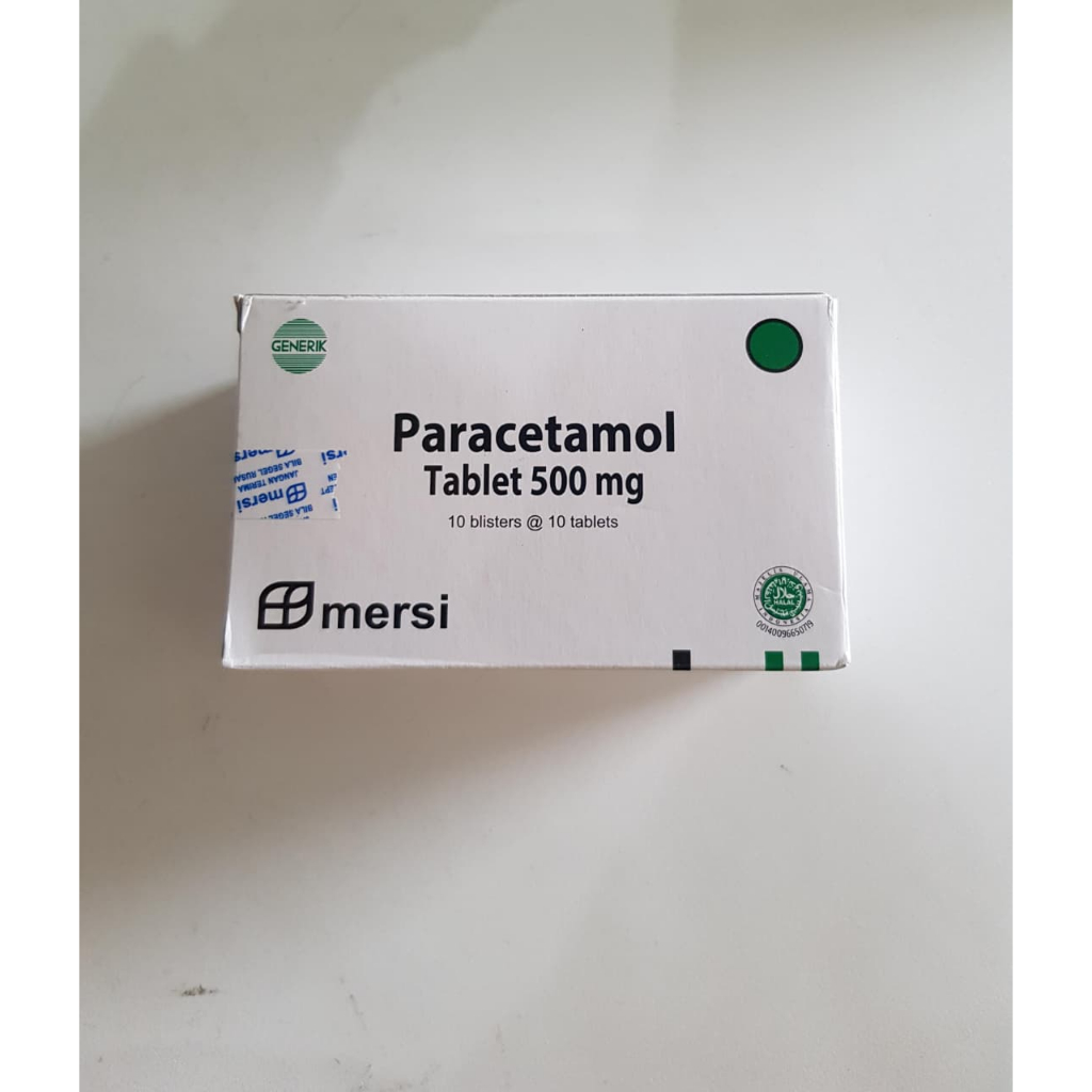 Paracetamol 500mg box mersi