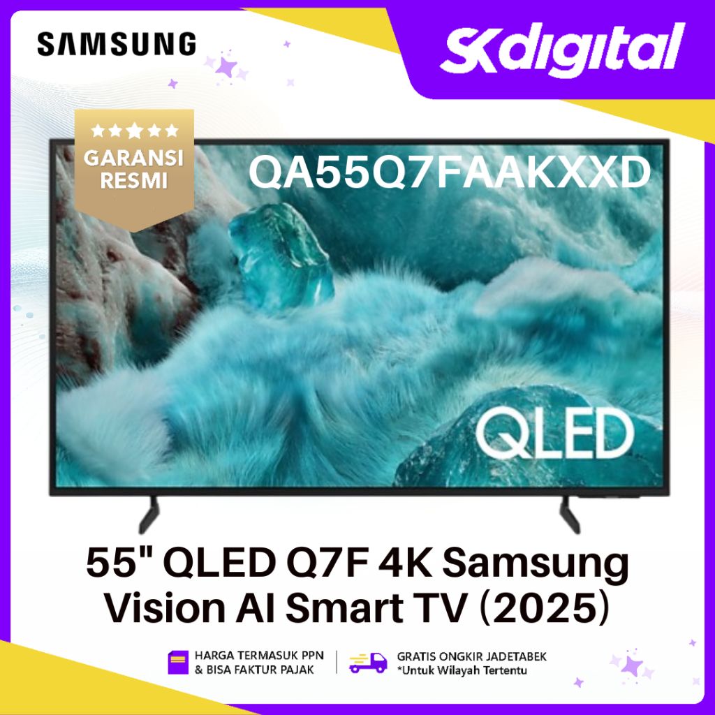 Samsung 55Q7F QLED 4K UHD Smart TV 2025