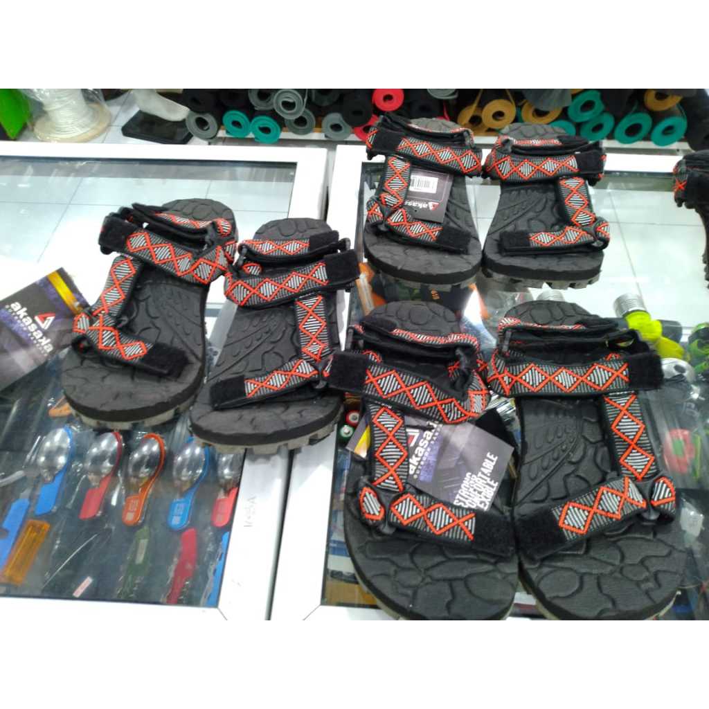sandal gunung sandal akasaka sibela