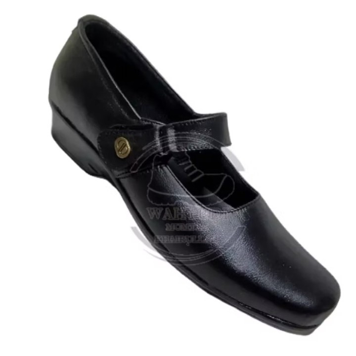 Sepatu Paskibra Anak Cewek Kulit Asli Hak 3cm /  Formal Wanita Awet | Sepatu Sekolah Anak Perempuan