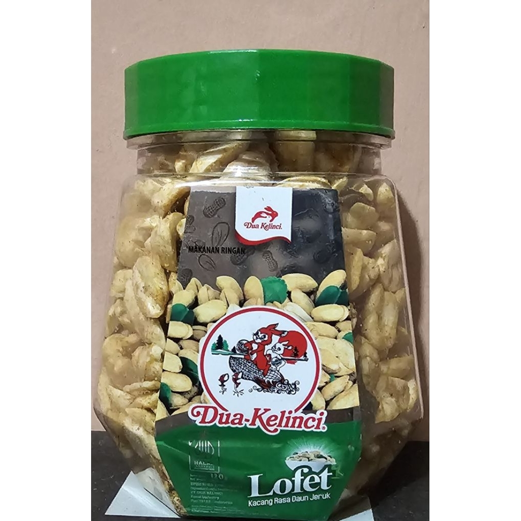 Dua Kelinci Kacang Lofet 120g Toples