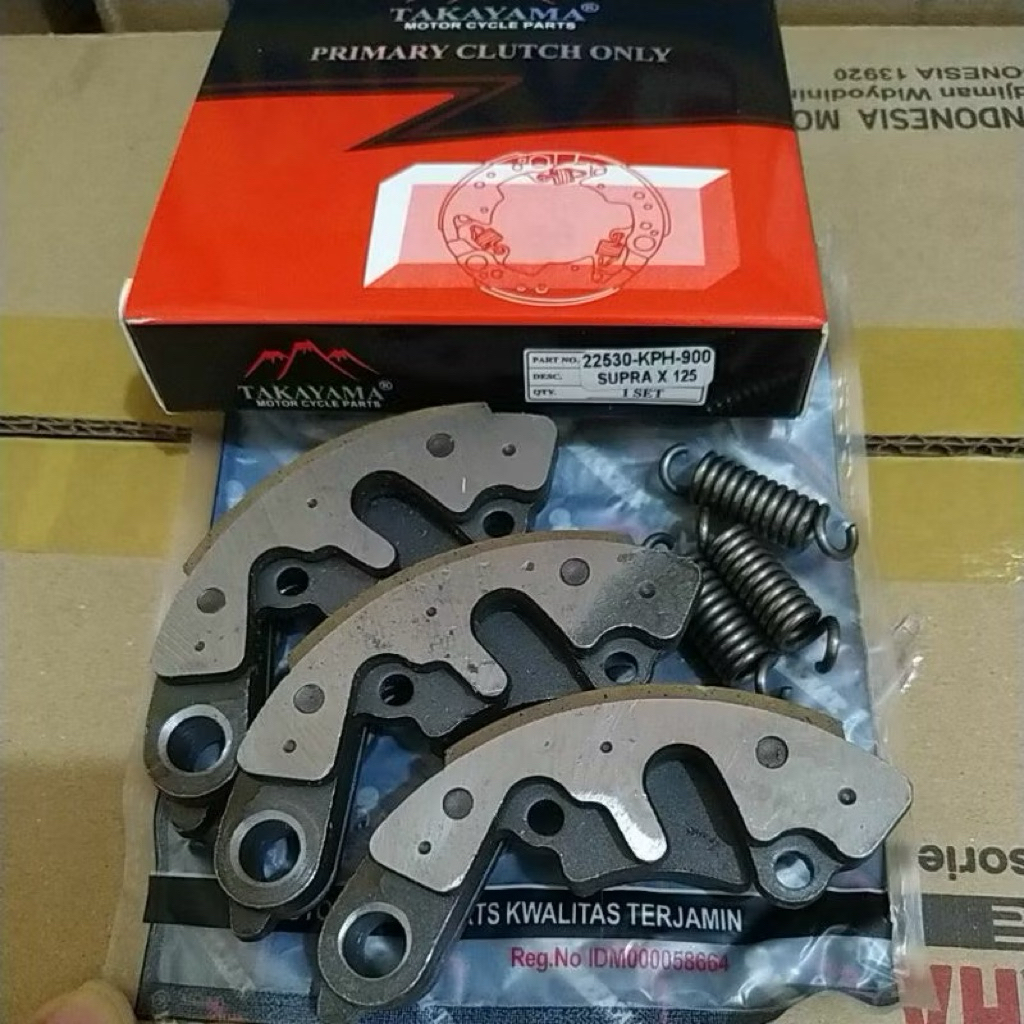 kampas ganda kopling + per KPH karisma, supra x 125, Kirana, supra x 125 helm in Takayama
