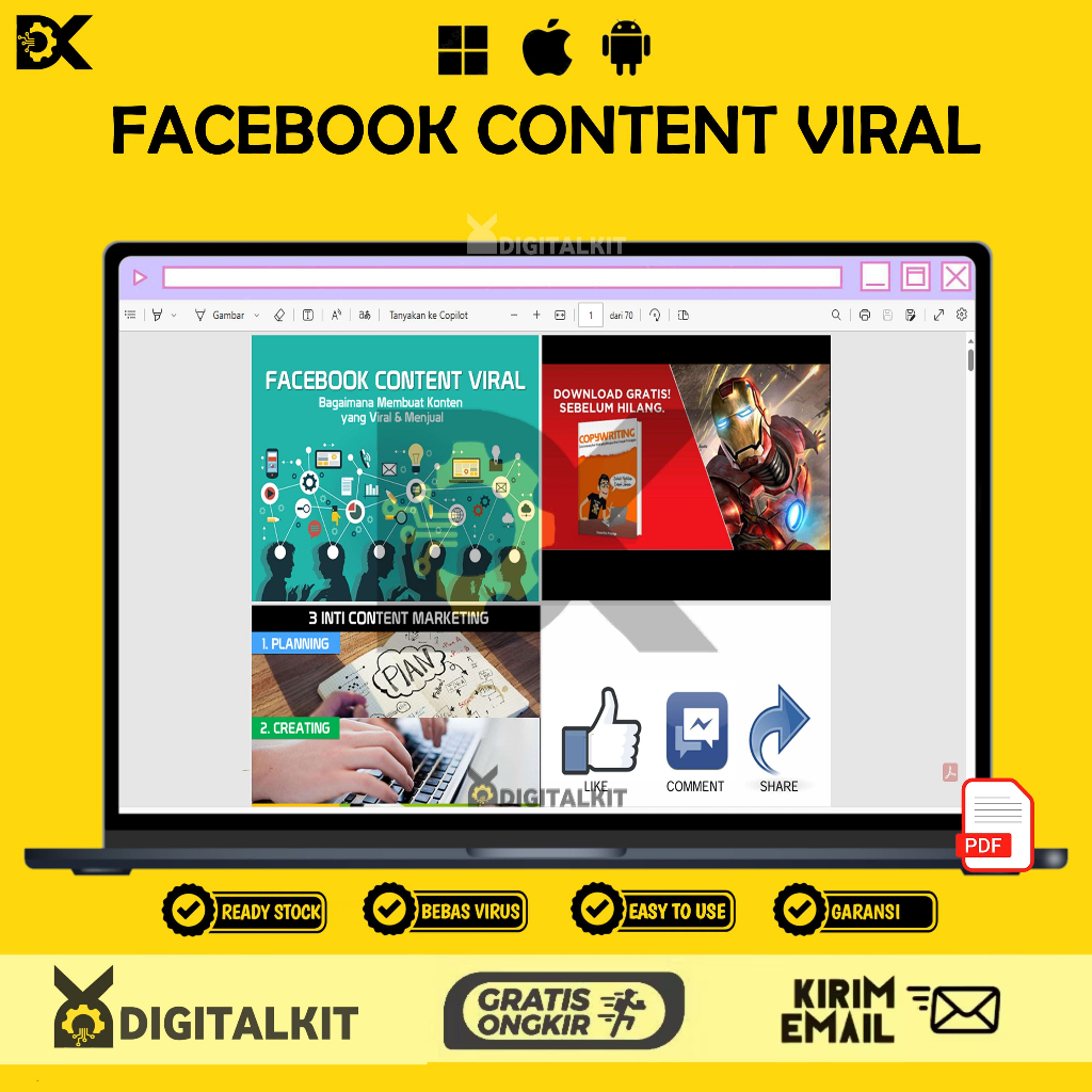 [T0573] 50+ Ide Postingan Facebook Trending | Siap Pakai & Auto Viral