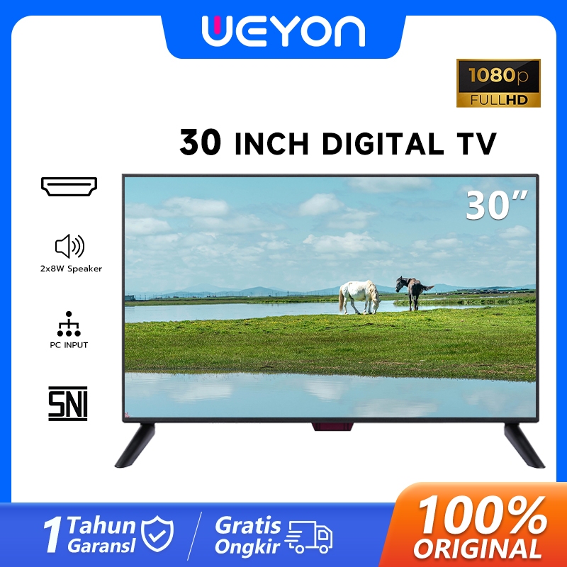 Weyon Sakura TV Digital 30 inch tv led Digital 21/22/24/25/27/30 inch Televisi FHD TV Digital 24 Inc